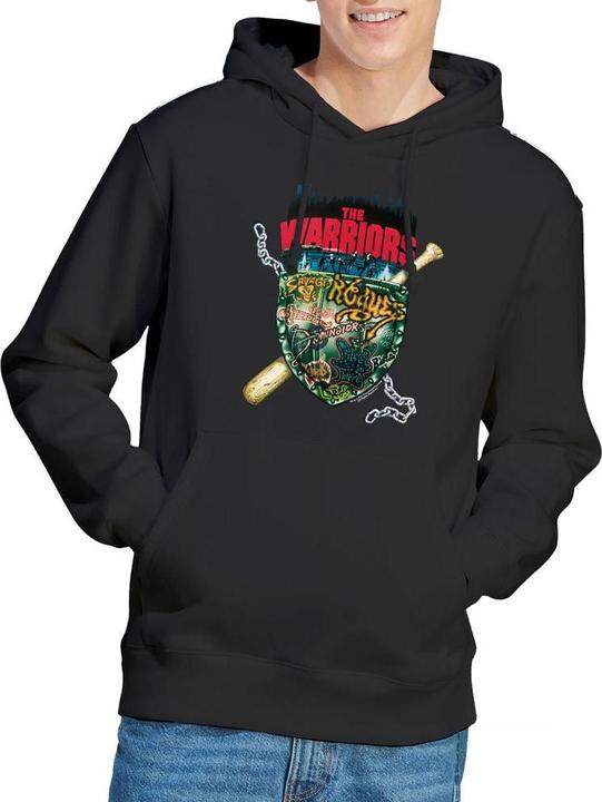 Immagine prodotto Warriors Felpa con Cappuccio Scudo Uomo (L)