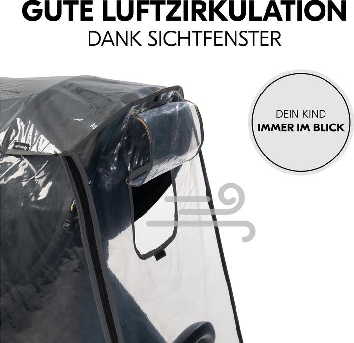 Actual product image Hauck Pushchair Raincover 4W