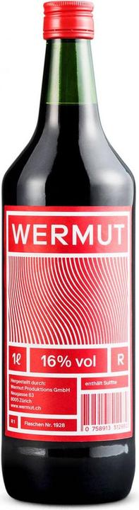 Produktbild Wermut Rot (16 %, Schweiz, 1 x 10 cl, Wermut)