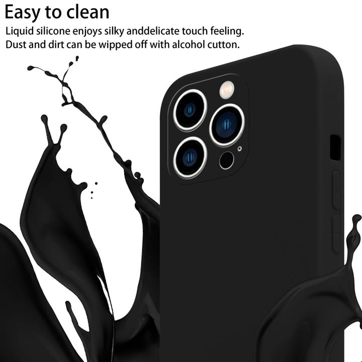 Produktbild Cadorabo Handykette für Apple iPhone 14 PRO MAX im TPU Handy Kette Liquid Style (Apple iPhone 14 Pro Max)