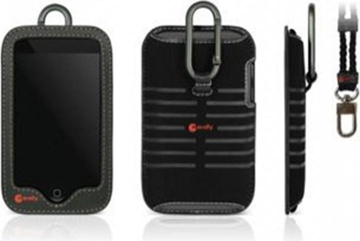 Actual product image Macally Bella Leather Case for iPod touch 2G/3G Black