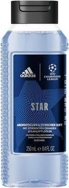 adidas UEFA Star Edition Men's Shower Gel Vegan Formula 250ml (250 ml)