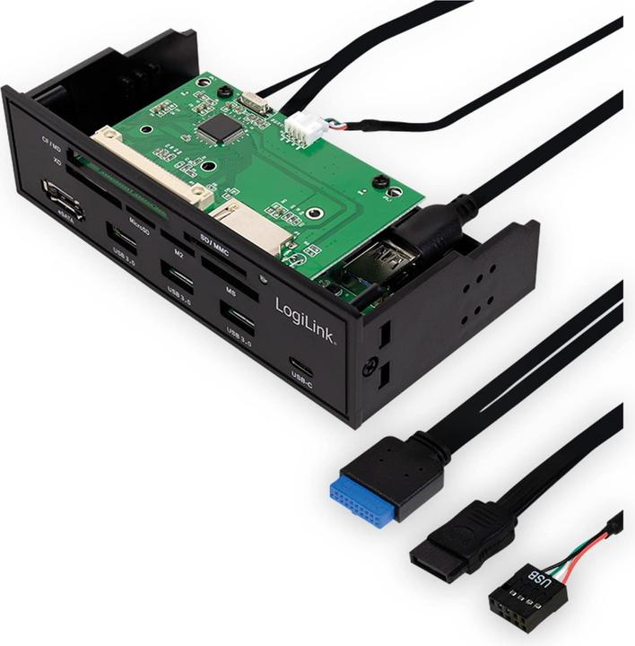 Image du produit LogiLink Multifunktions-Panel (SATA)