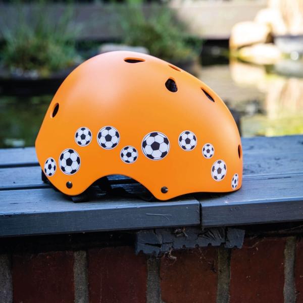 Actual product image Farbviereck Reflective Football Motifs Sticker / Stickers
