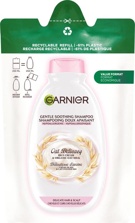 Actual product image Garnier Ultra Doux Delicatesse (250 ml, Liquid shampoo)