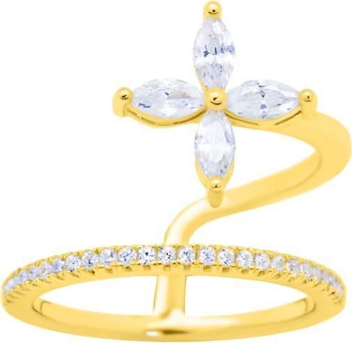 Candy Ring Celia, 925 Sterling Silber, vergoldet