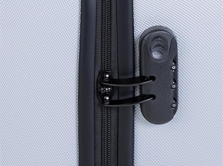 Actual product image Koor Travel case set of 3, silver grey (32 l, L (90 - 115l))