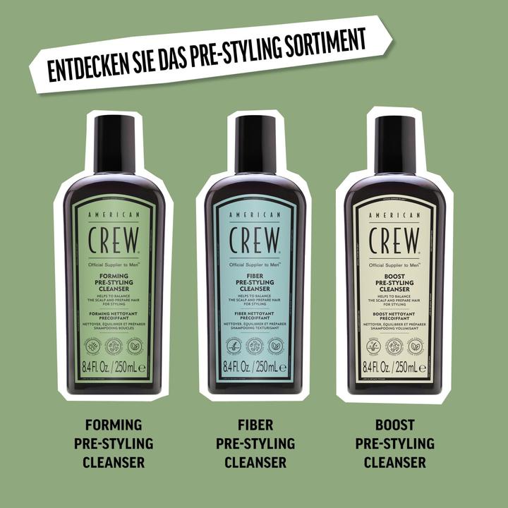 Actual product image American Crew Forming Pre-Styling Cleanser, 250ml (250 ml, Liquid shampoo)