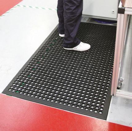 Produktbild kaiserkraft Bodenmatte, gelocht