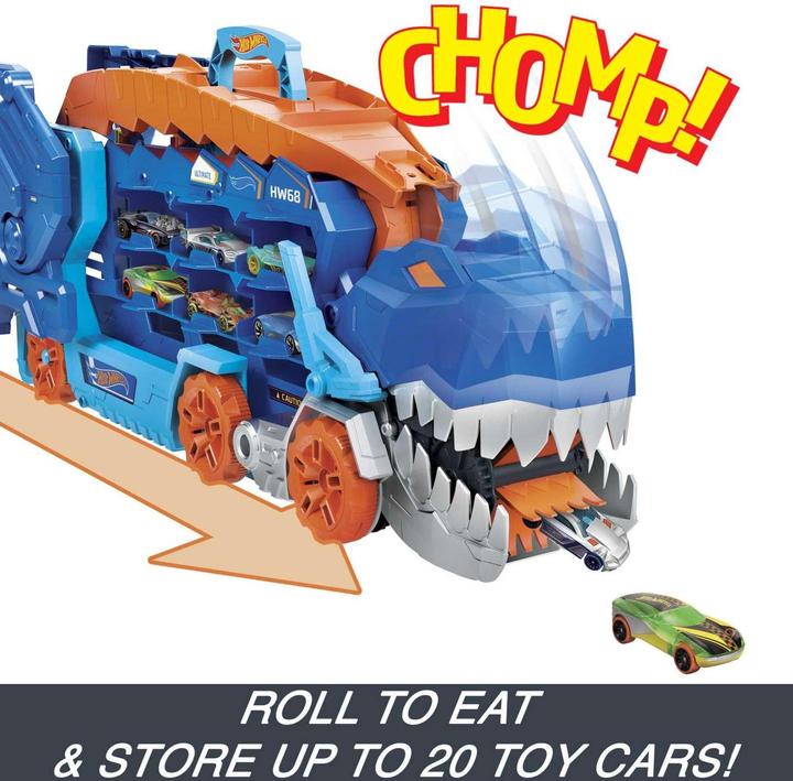 Image du produit Hot Wheels Ultimate T-Rex Transporter
