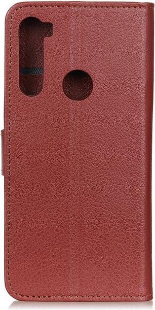 Actual product image MU Classic Litchi Leather Bookcover Series (Motorola One Fusion+)