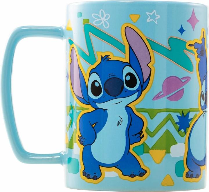 Actual product image Pyramid Lilo & Stitch fuzzy mug Stitch (440 ml, 1 x)