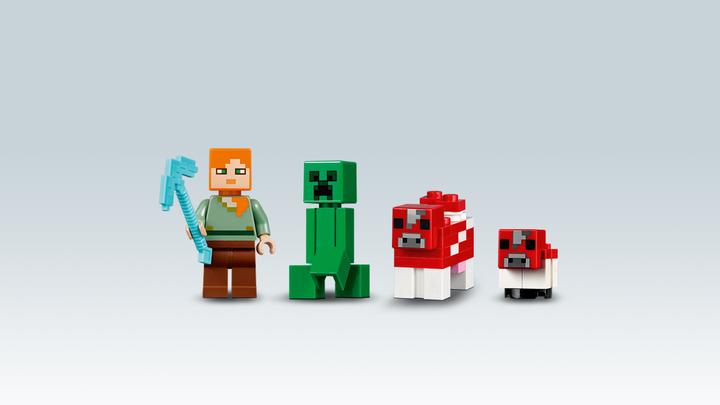 Actual product image LEGO The mushroom island (21129, LEGO Minecraft)