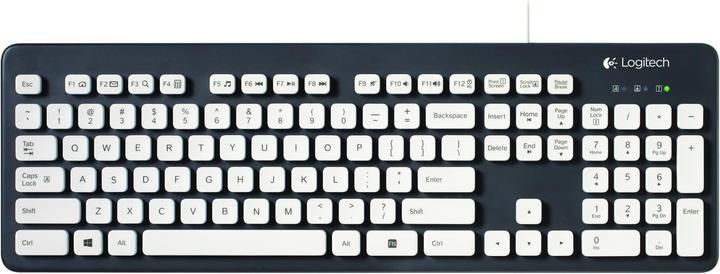 Logitech Washable Keyboard K310 (CH, Kabelgebunden)