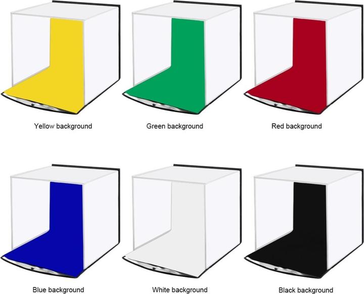 Actual product image Puluz Photo Studio Box 30m with 2x Ring Light (Ring light)