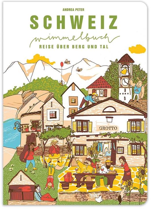Produktbild Das Schweiz Wimmelbuch (Deutsch, Andrea Peter, 2023)