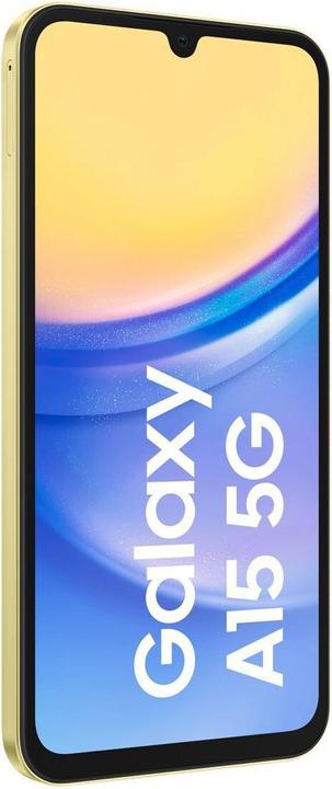 Immagine prodotto Samsung Galaxy A15 (128 GB, Giallo, 6.50", Doppia SIM Ibrida, 50 Mpx, 4G)