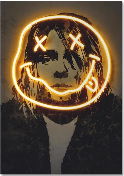 Produktbild Juniqe Kurt Cobain - Musiker (A4, Blanko)