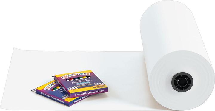 Produktbild Colorations Papierrolle Weiss, 305 m (1 x)