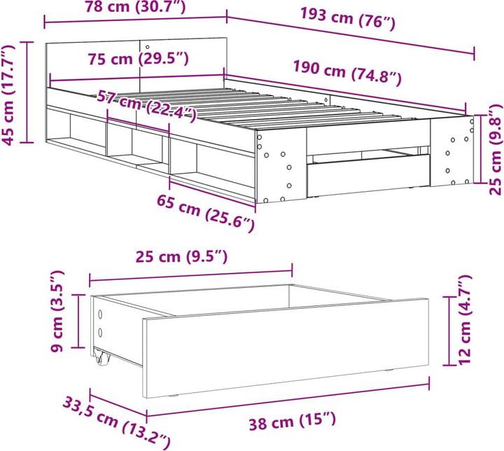 Produktbild VidaXL Keran (75 x 190 cm)