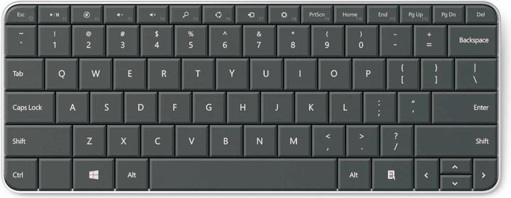 Produktbild Microsoft Wedge Mobile Keyboard (CH, Kabellos)