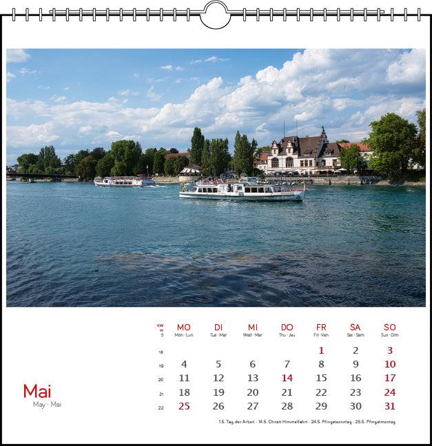 Actual product image Konstanz2026 (17 x 17 cm, English, French)