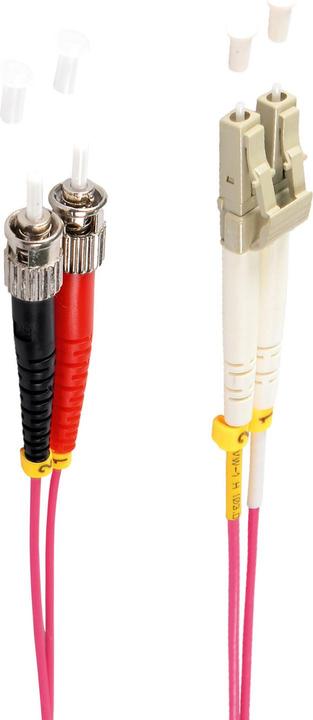 Image du produit Shiverpeaks BS77933/4. longueur du câble : 10 m, type de fibre : OM4, connecteur 1 : LC, connecteur 2 : ST (10 m)