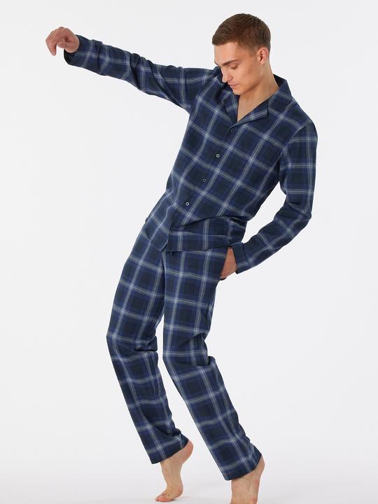 Produktbild Schiesser Warming Nightwear Web Organic Cotton Schlafanzug (S)