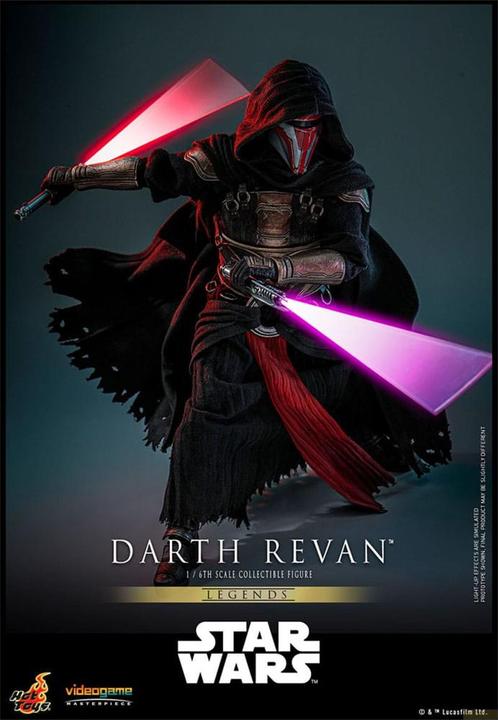 Actual product image Hot Toys Star Wars Legends Videogame Masterpiece 1/6 Darth Revan