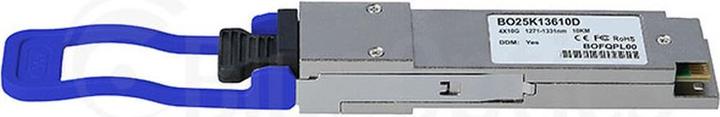 Actual product image CBO IBM 00D6222 compatible BlueOptics QSFP BO25K13610D