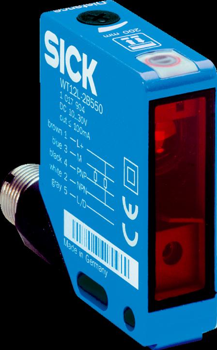 Actual product image Sick WT12L-2B550 Small photoelectric sensors, WT12L-2B550 WT12L2B550