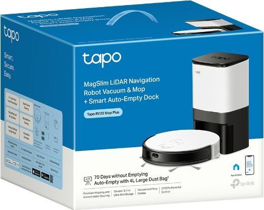 Produktbild TP-Link Tapo RV20 Mop Plus (Saugwischroboter)