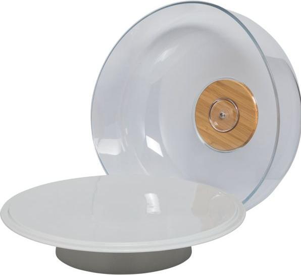 Produktbild Alessi Tortenplatte MATTINA hellgrau
