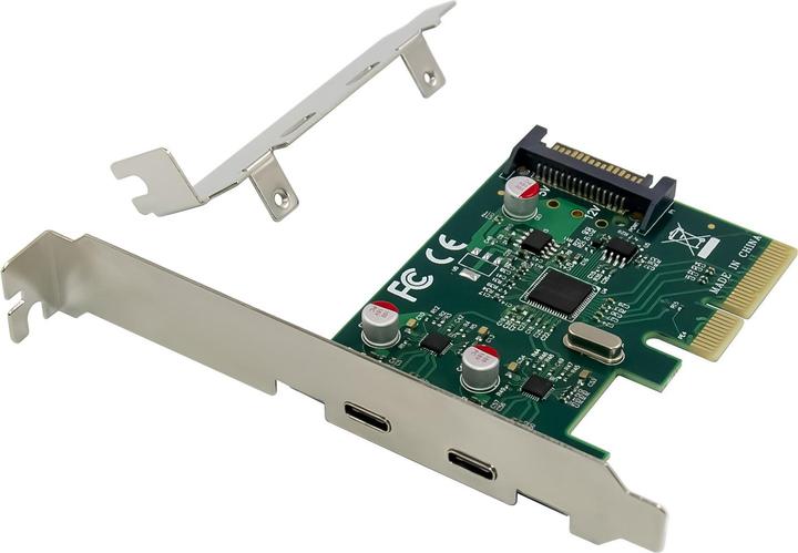 Conceptronic PCI Express Card 2xPort USB 3.2 Gen2 Type-C bw