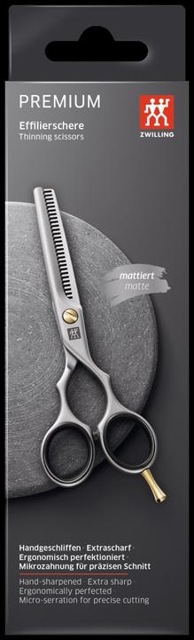 Actual product image Zwilling 43623-141 TWINOX Effiliation Scissors with Hook stainless steel (15.50 cm)