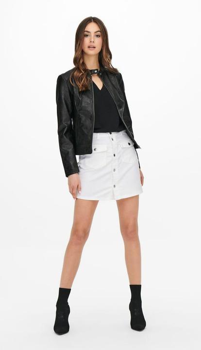 Image du produit JdY Veste en similicuir avec fermeture éclair (38)