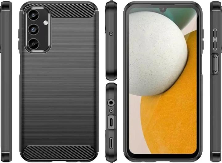 Produktbild Screenguard Samsung Galaxy A15 5G Hülle Carbon Brushed Soft TPU (Samsung Galaxy A15 5G)