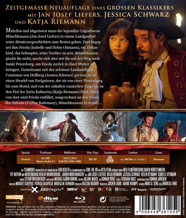 Produktbild Baron Münchhausen (Blu-ray, 2012, Deutsch)