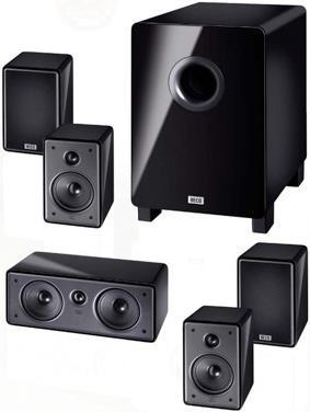 Produktbild Heco Music Colors Cinema 5.1A, Heimkino-Set, Piano Black