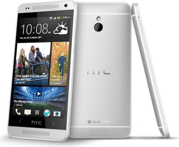 HTC Un mini (16 GB, Argento Glaciale, 4.30", 4 Mpx, 4G)