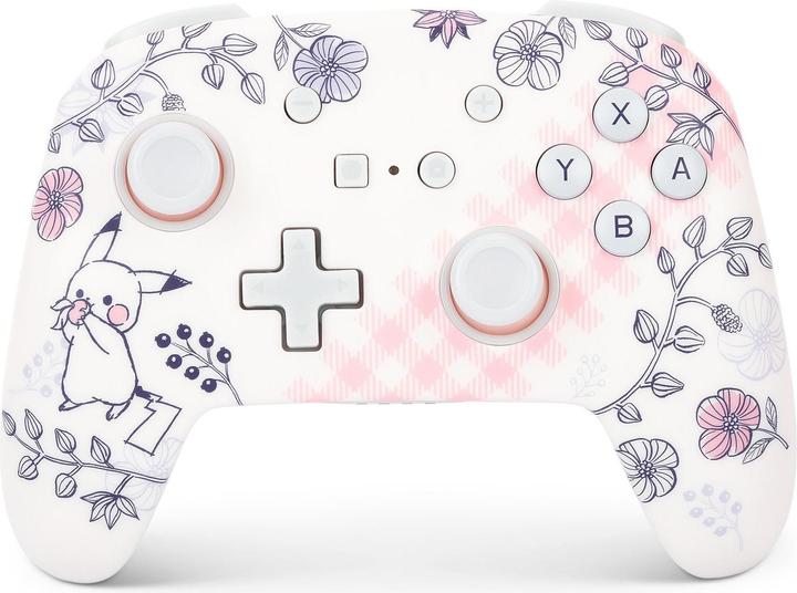 Image du produit PowerA Enhanced Wireless Controller Pikachu Garden (Switch OLED, Switch Lite, Switch)