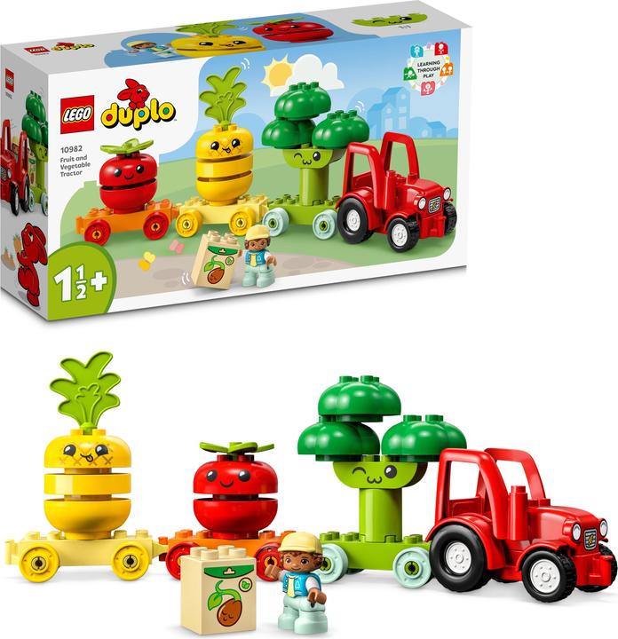Produktbild LEGO Obst- und Gemüse-Traktor (10982)