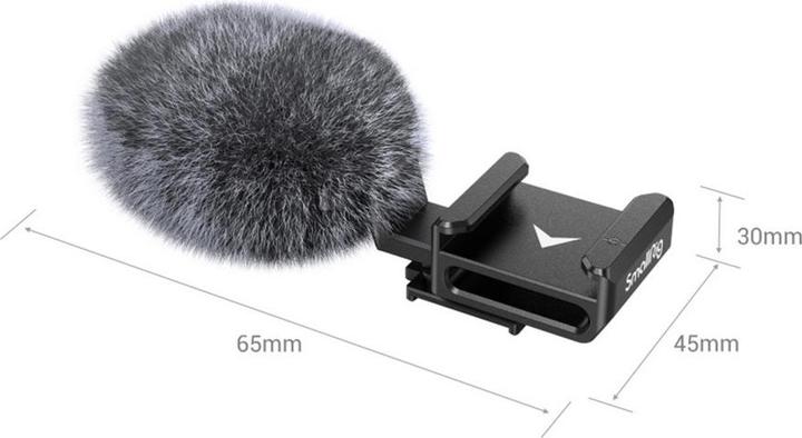 Image du produit SmallRig Cold Shoe Adapter with Windshield (Divers)
