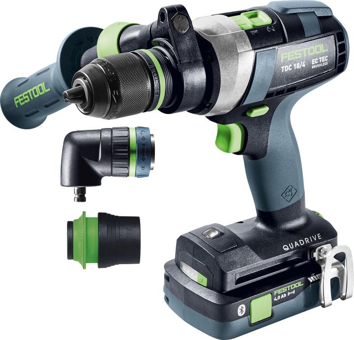 Produktbild Festool Akku-Bohrschrauber TDC 18/4 5,0/4,0 I-Set (Akkubetrieb)