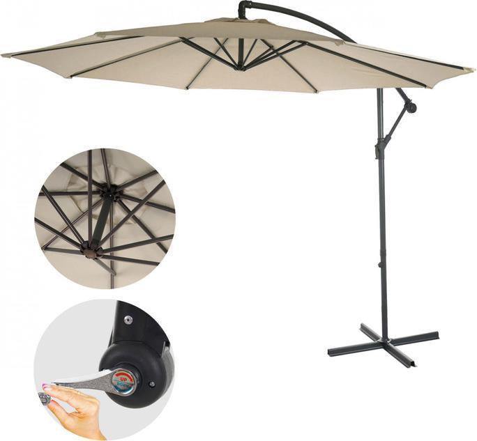 Produktbild Swisshandel24 Semi-Profi Ampelschirm, Sonnenschutz, 3m - 10333 (3 m)
