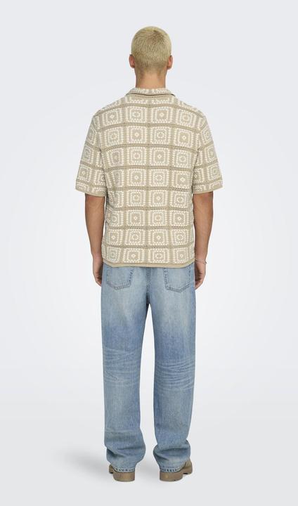 Actual product image Only & Sons ONSBART Gestricktes Polo-Hemd Polo (M)