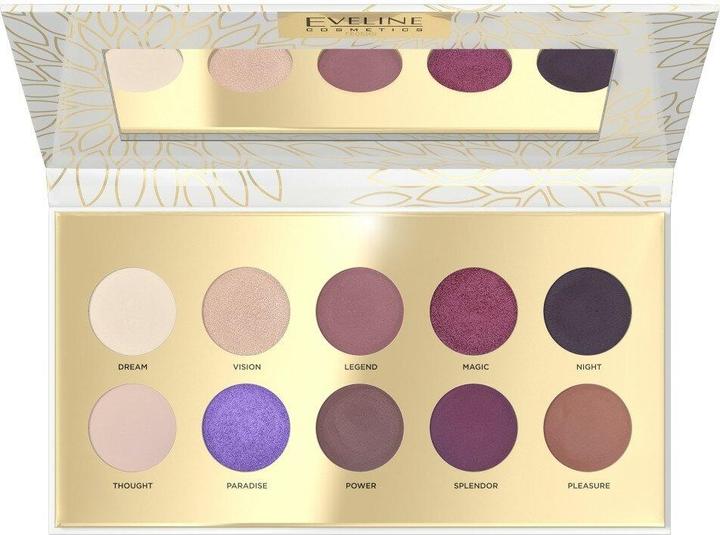Eveline EVELINE Fantasy Eyeshadow Palette Paleta 10 cieni do powiek