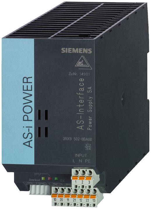 Siemens Power supply unit ASI 3RX950 series 120/230Vac 5A