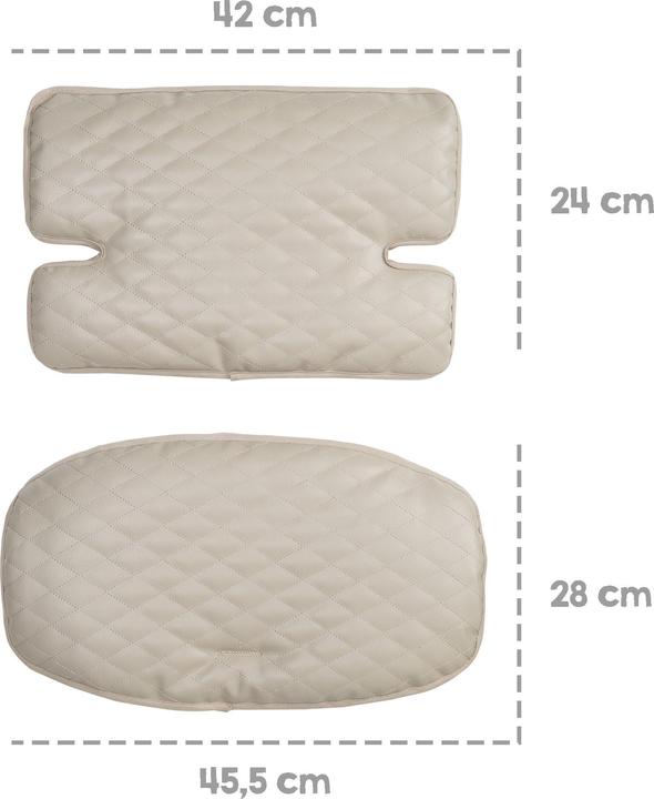 Actual product image Roba Seat reducer 2-piece Greyish quilted