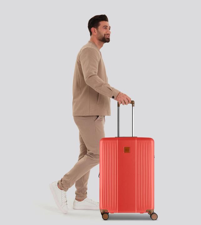 Actual product image Brics Ferrara 4-wheel trolley M 67 cm with expansion fold (72 l, M (50 - 90l))